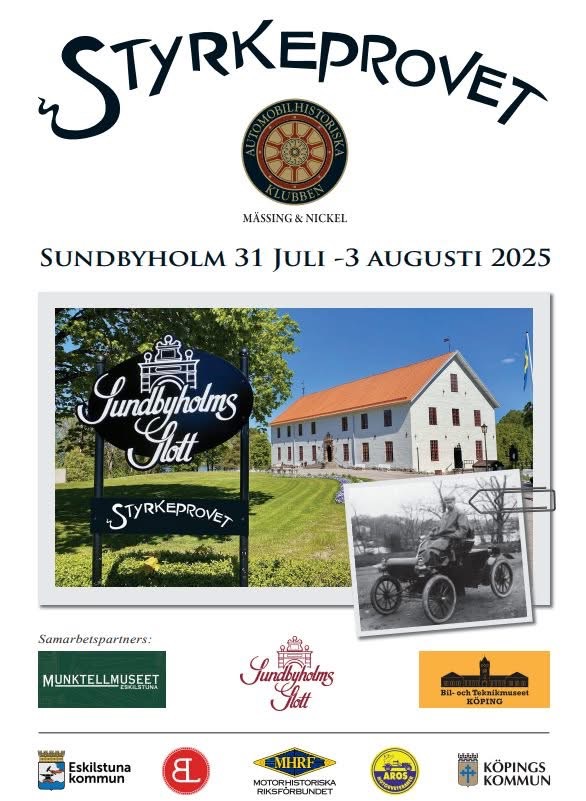 Styrkeprovet Sundbyholm 31 juli - 3 augusti 2025