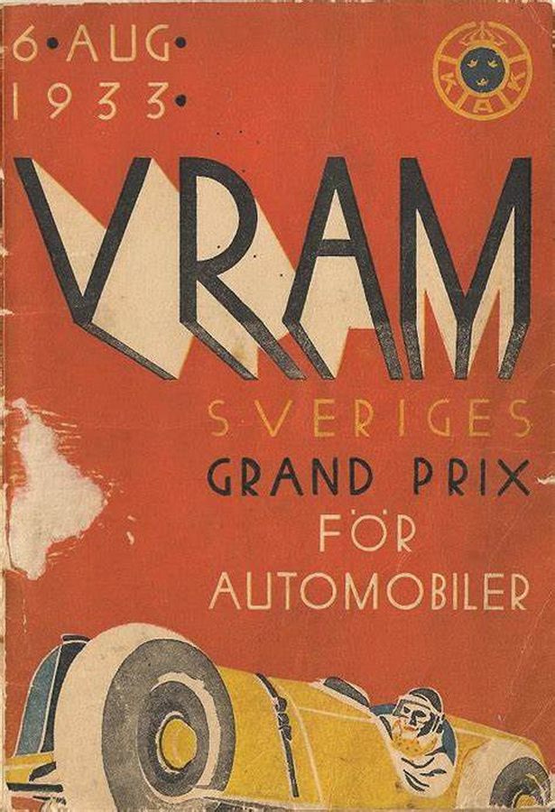 Vram GP 1933 Program